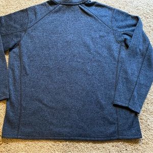 Eddie Bauer Size XXL Mens 1/4 Zip Pullover Blue NWT